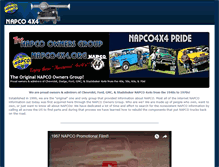 Tablet Screenshot of napco4x4.org